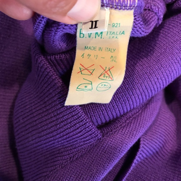 Versace Made in Italy Scoop Neck Sweater - Picture 5 of 5